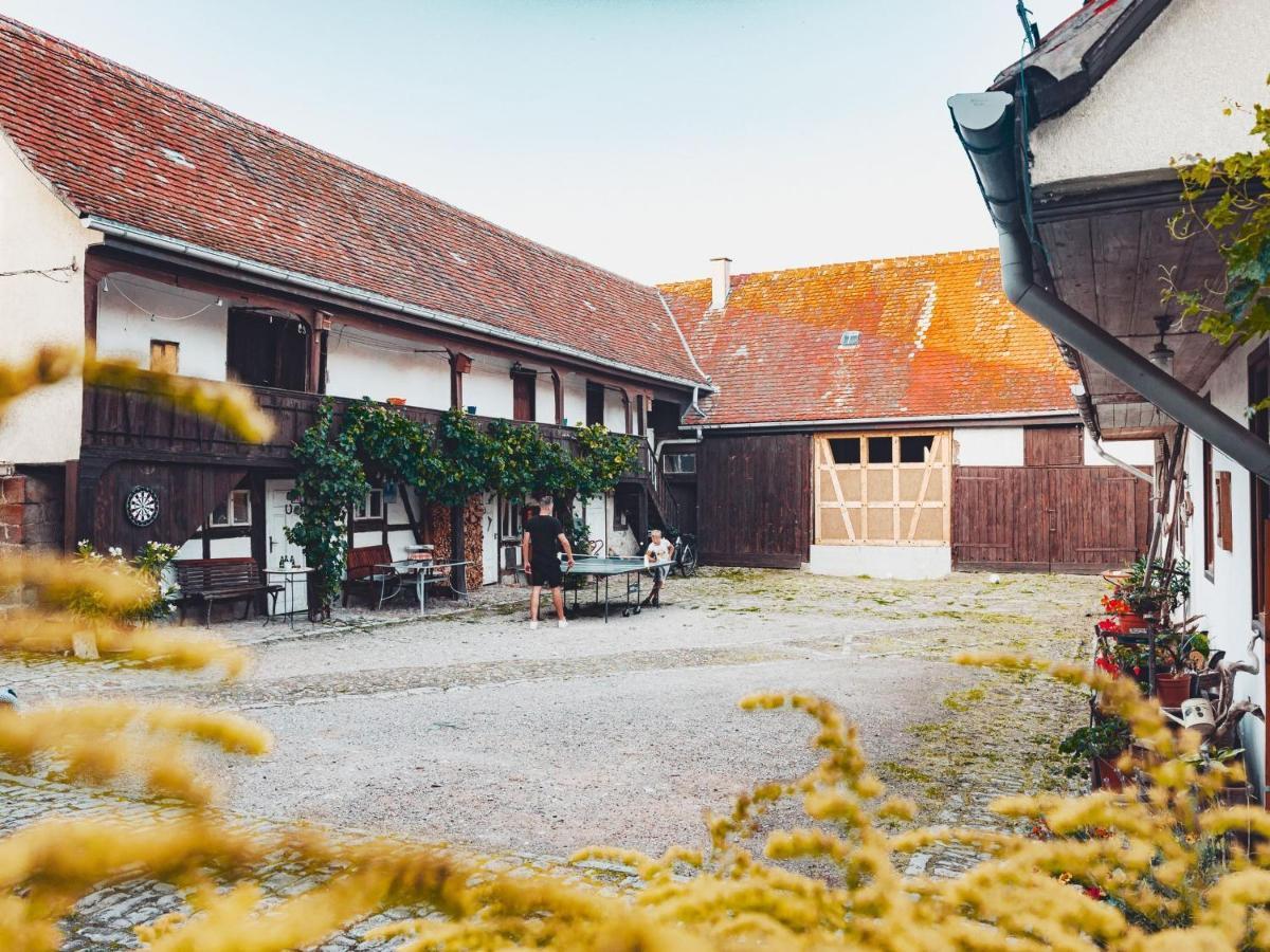 Ferienwohnung Bruehler Hof บาด แบร์คา ภายนอก รูปภาพ