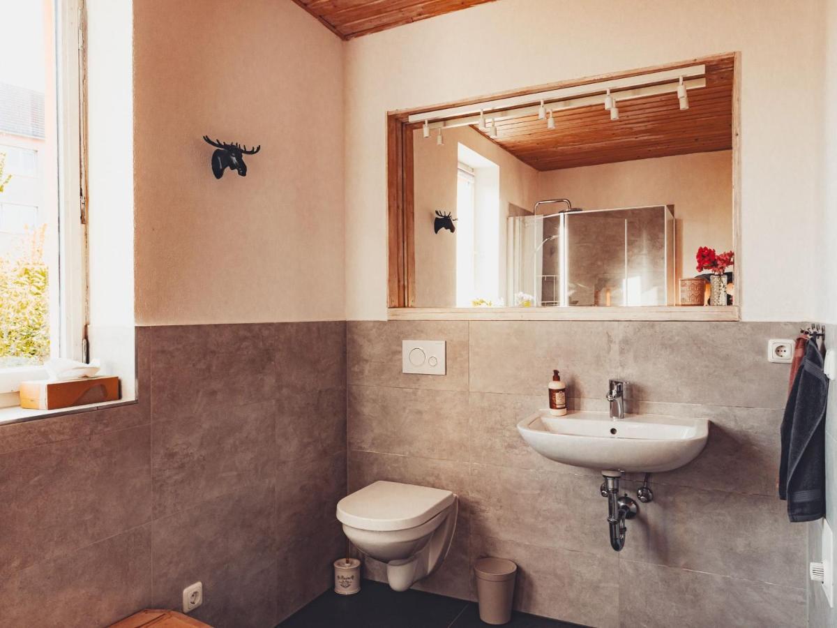 Ferienwohnung Bruehler Hof บาด แบร์คา ภายนอก รูปภาพ