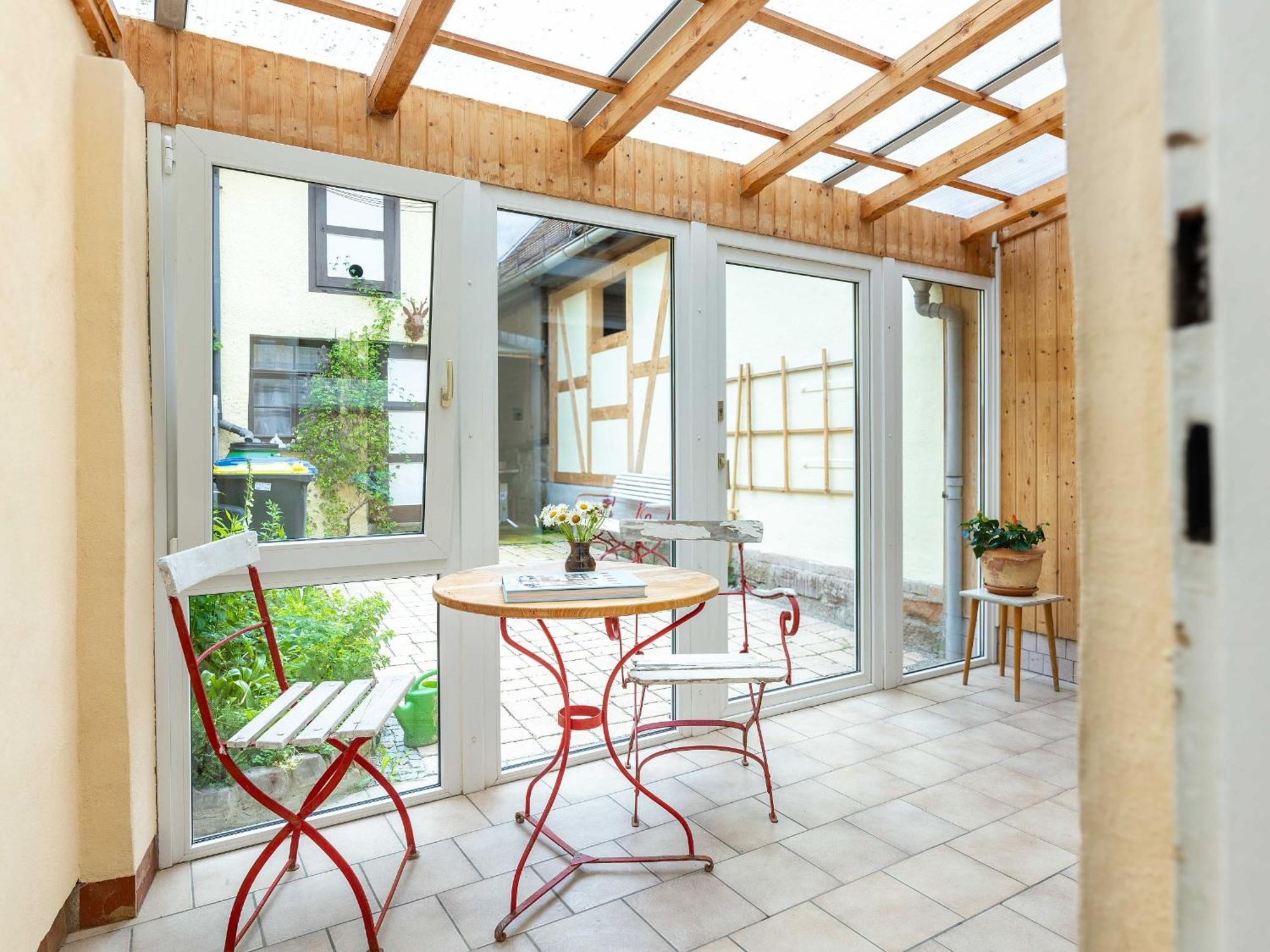 Ferienwohnung Bruehler Hof บาด แบร์คา ภายนอก รูปภาพ
