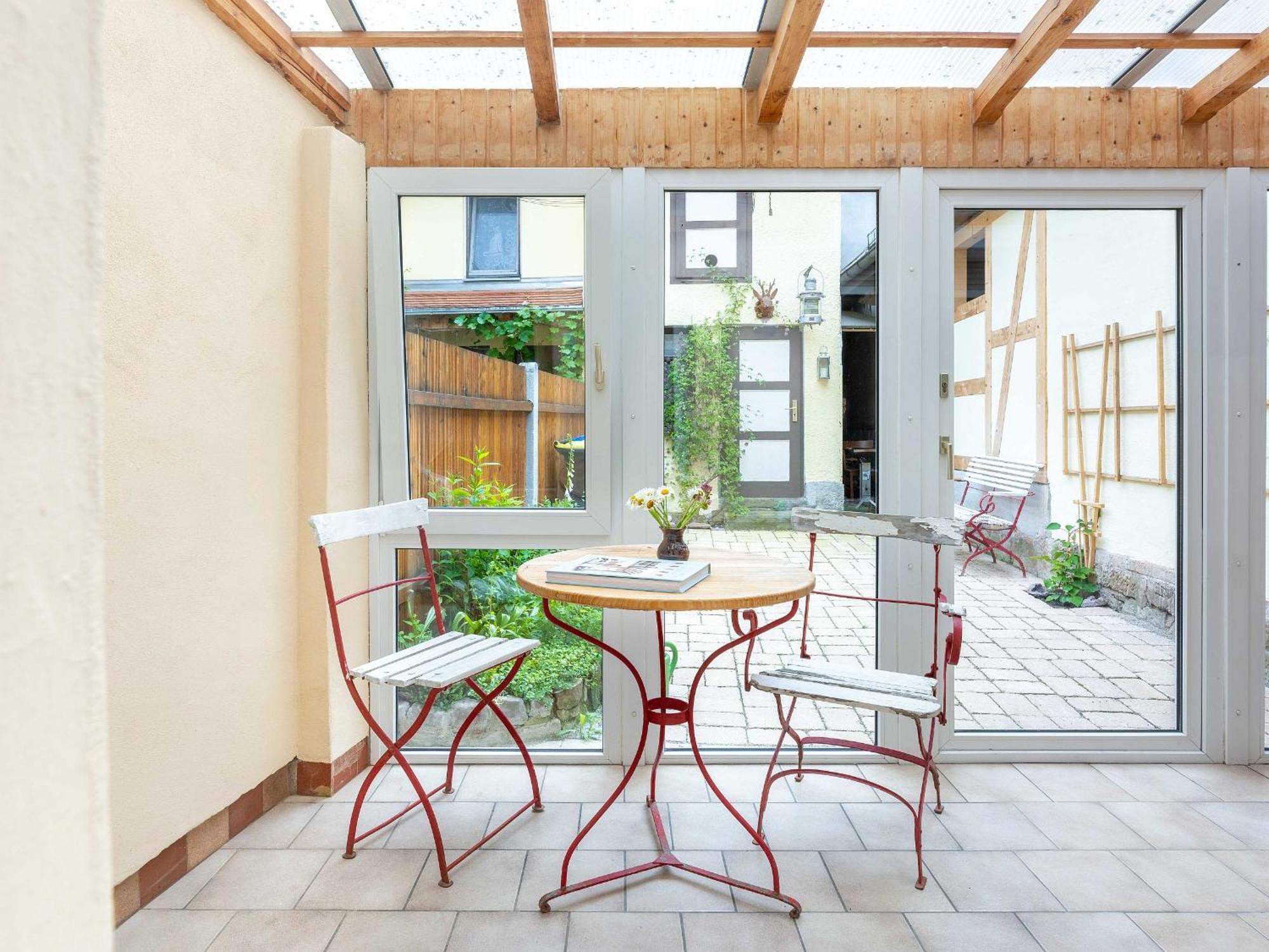 Ferienwohnung Bruehler Hof บาด แบร์คา ภายนอก รูปภาพ